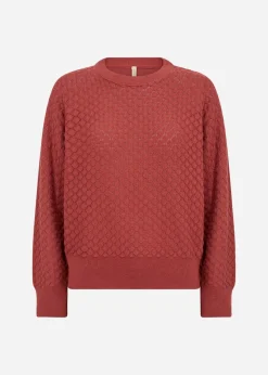 SC-AMELA 1 Pullover Rubinröd