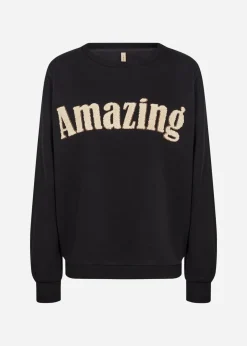 SC-ANGELIN 1 Sweatshirt Svart