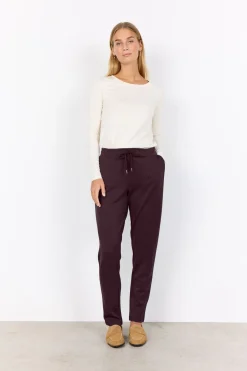 SC-BANU 157 Byxor Mörk plommon