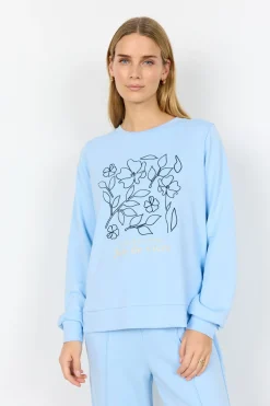 SC-BANU 287 Sweatshirt Ljusblå