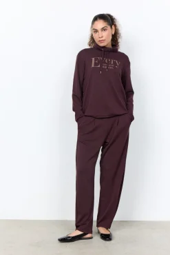 SC-BANU 318 Sweatshirt Mörk plommon