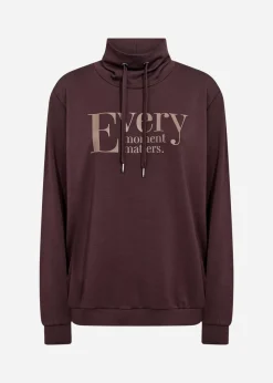 SC-BANU 318 Sweatshirt Mörk plommon