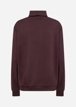 SC-BANU 318 Sweatshirt Mörk plommon