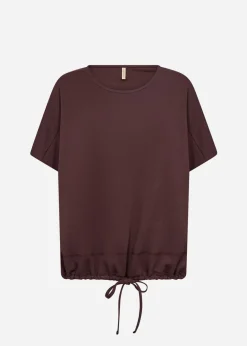 SC-BANU 315 T-shirt Mörk plommon