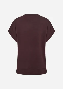 SC-BANU 245 T-shirt Mörk plommon