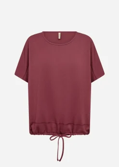 SC-BANU 315 T-shirt Mörkröd