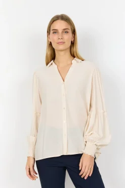 SC-BARBEL 2 Skjorta Cream