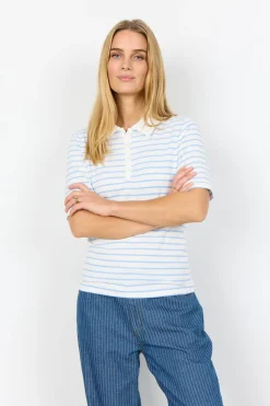SC-CAIMIE 2 T-shirt Ljusblå