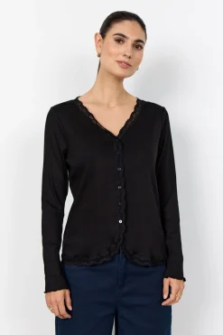 SC-CHANILLA 2 Cardigan Svart