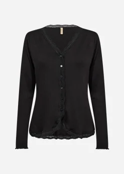 SC-CHANILLA 2 Cardigan Svart