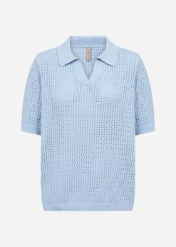 SC-DENEFA 6 Pullover Ljusblå