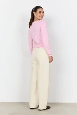 SC-DOLLIE 446 Cardigan Lyseröd
