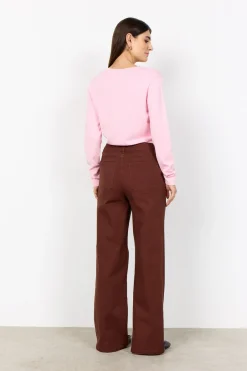 SC-DOLLIE 446 Cardigan Lyseröd
