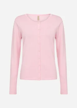 SC-DOLLIE 446 Cardigan Lyseröd