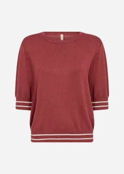 SC-DOLLIE 809 Pullover Rubinröd