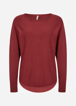 SC-DOLLIE 620 Pullover Rubinröd