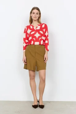 SC-FELICITY AOP 542 Blus Röd