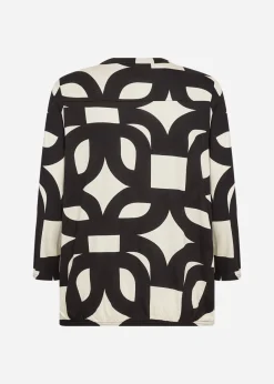 SC-FELICITY AOP 542 Blus Svart