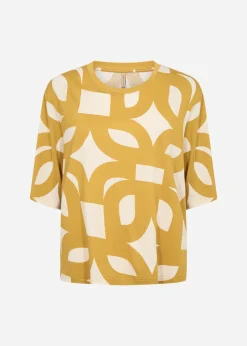 SC-FELICITY AOP 541 T-shirt Gul