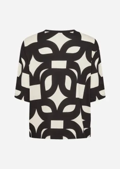 SC-FELICITY AOP 541 T-shirt Svart