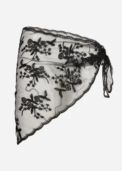 SC-FILLE 1 Scarf Svart