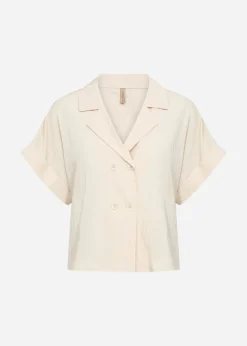 SC-GADIR 1 Skjorta Cream