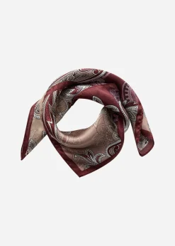 SC-GINETTE 1 Scarf Mörkröd