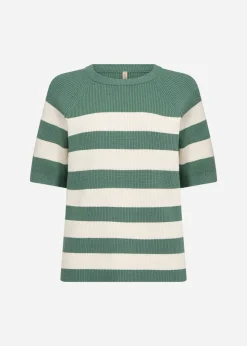 SC-KANITA STRIPE 35 Pullover Grön
