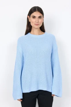 SC-REMONE 36 Pullover Ljusblå