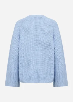SC-REMONE 36 Pullover Ljusblå