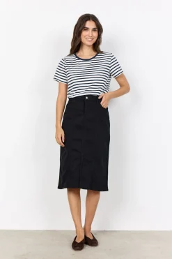 SC-RINA STRIPE 22 T-shirt Navy