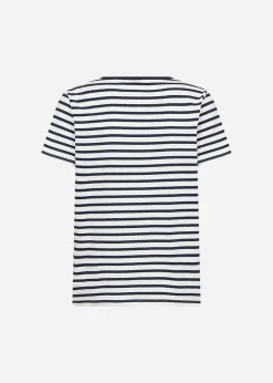 SC-RINA STRIPE 22 T-shirt Navy